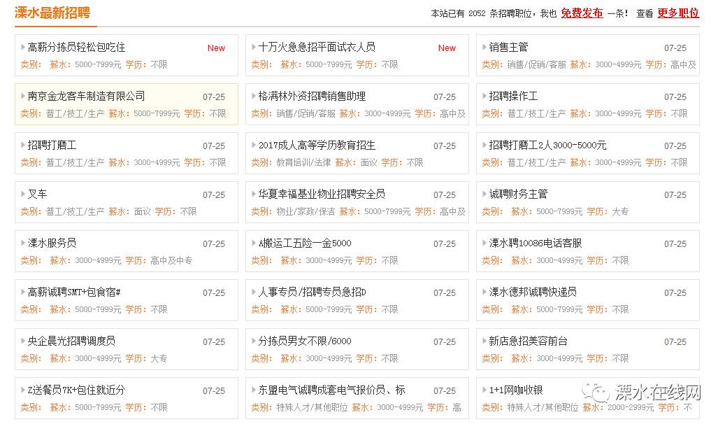 溧水最新招工信息匯總，崗位大揭秘????